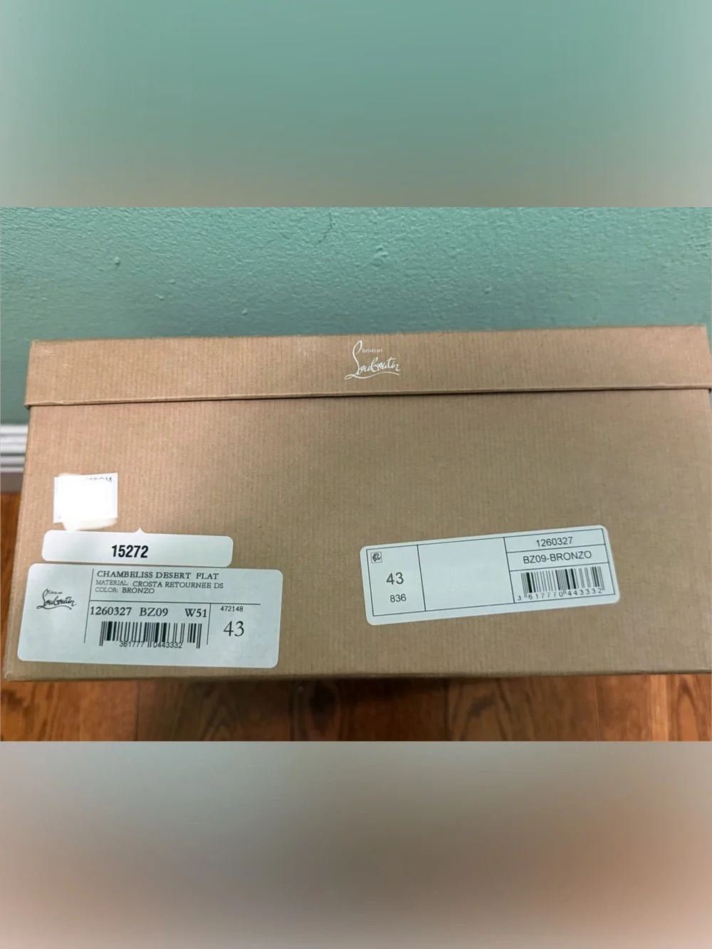 NIB $1090 Christian Louboutin Chambeliss Suede Chukka Boots - Sz 10 US / 43 EU